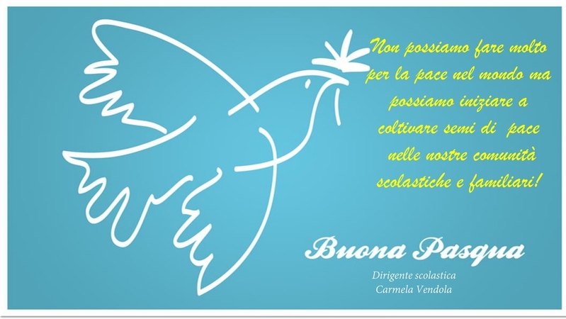 Auguri di Pasqua della Dirigente Scolastica